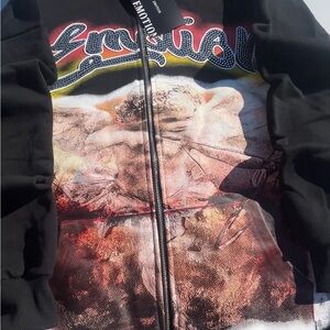 Mixed emotions Angel Zip up jacket